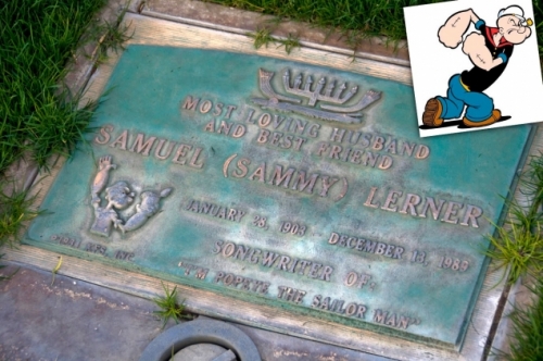Mormântul lui Samuel Lerner, cel care a compus celebra melodie
