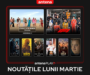 Noutatile lunii martie in AntenaPLAY