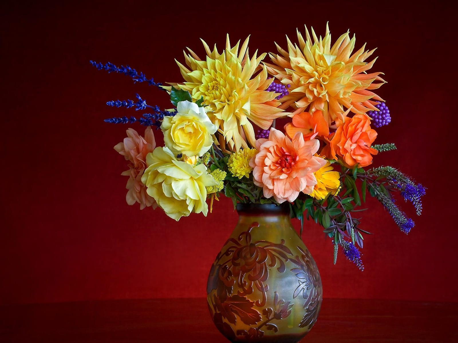 цветок в вазе flower in a vase без смс