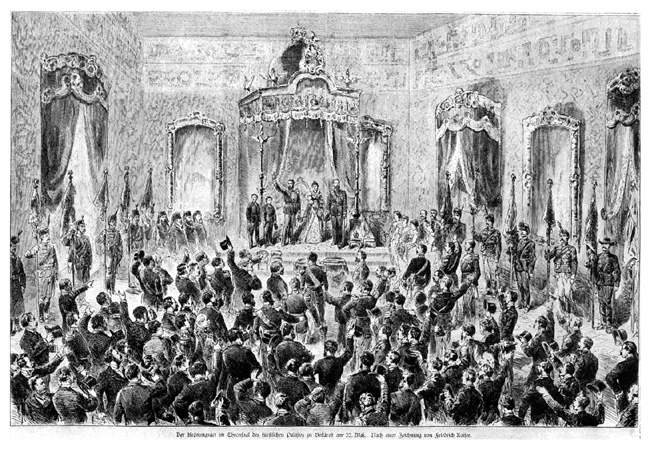 Încoronarea lui Carol ca rege al României 10 mai 1881